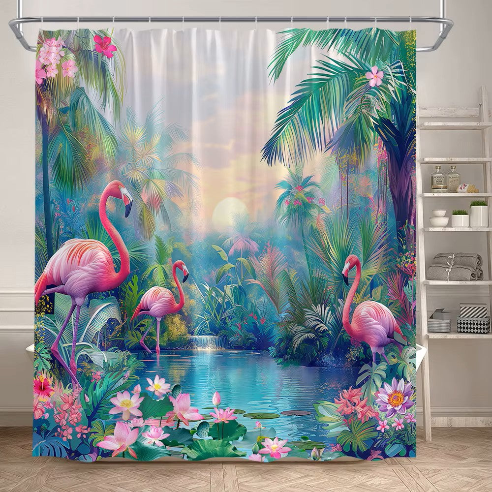 Flamingo Shower Curtains