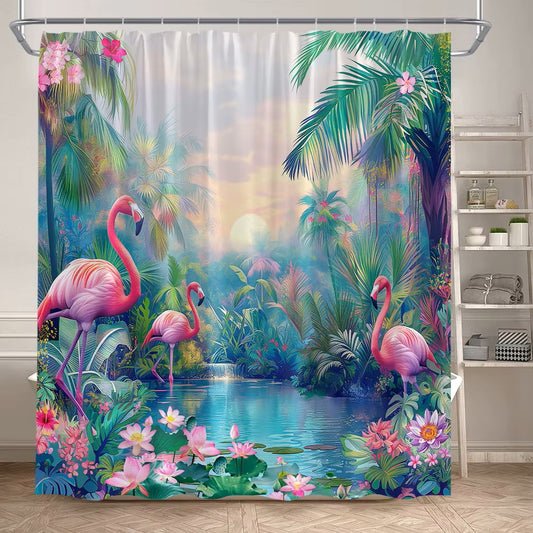 Flamingo Shower Curtains