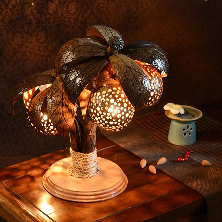 Coconut Lamp