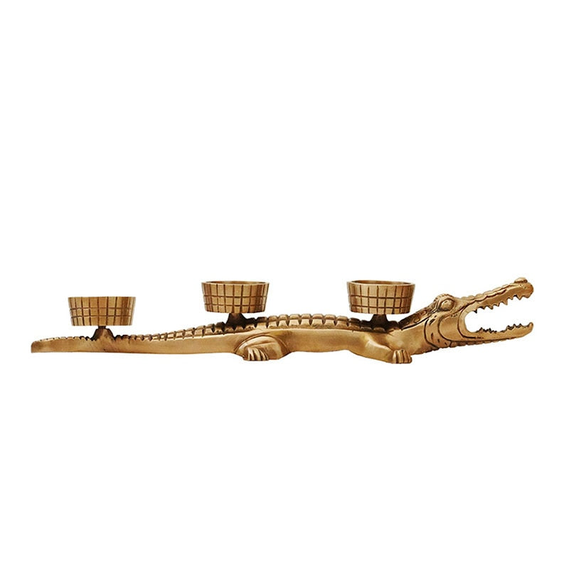 Crocodile Candle Holders