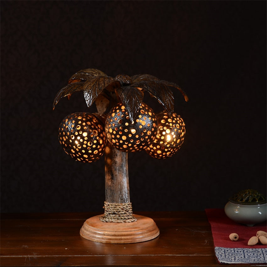Coconut Lamp