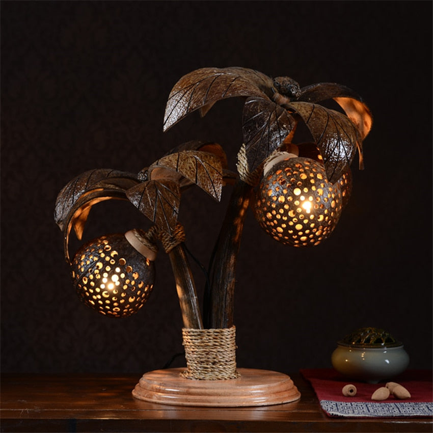 Coconut Lamp