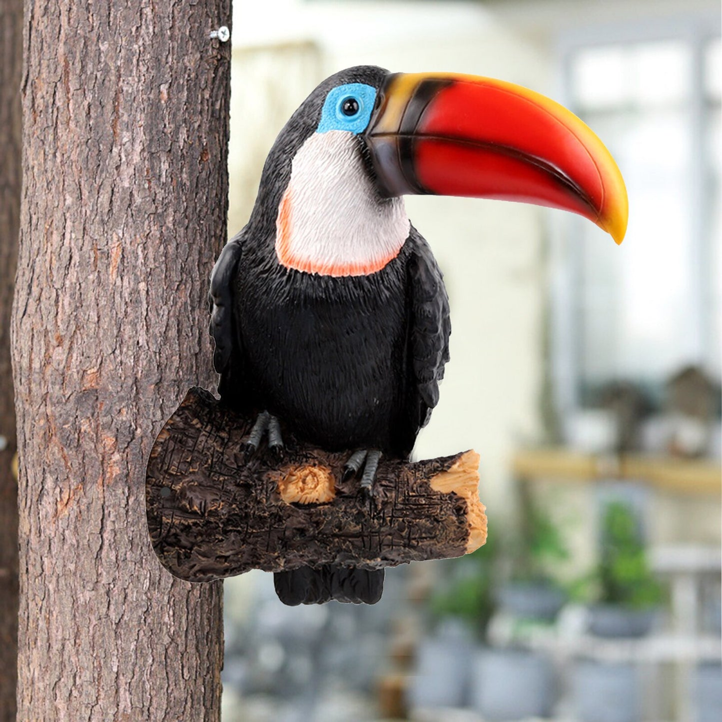 Toucan In Nature Garden Decor