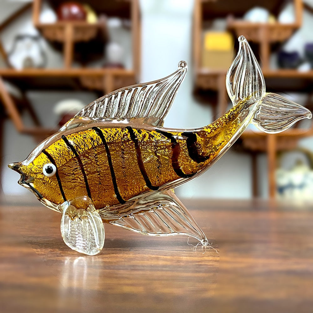 Tropical Fish Pattern Garden Statues