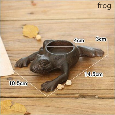 Frog Candle Holders