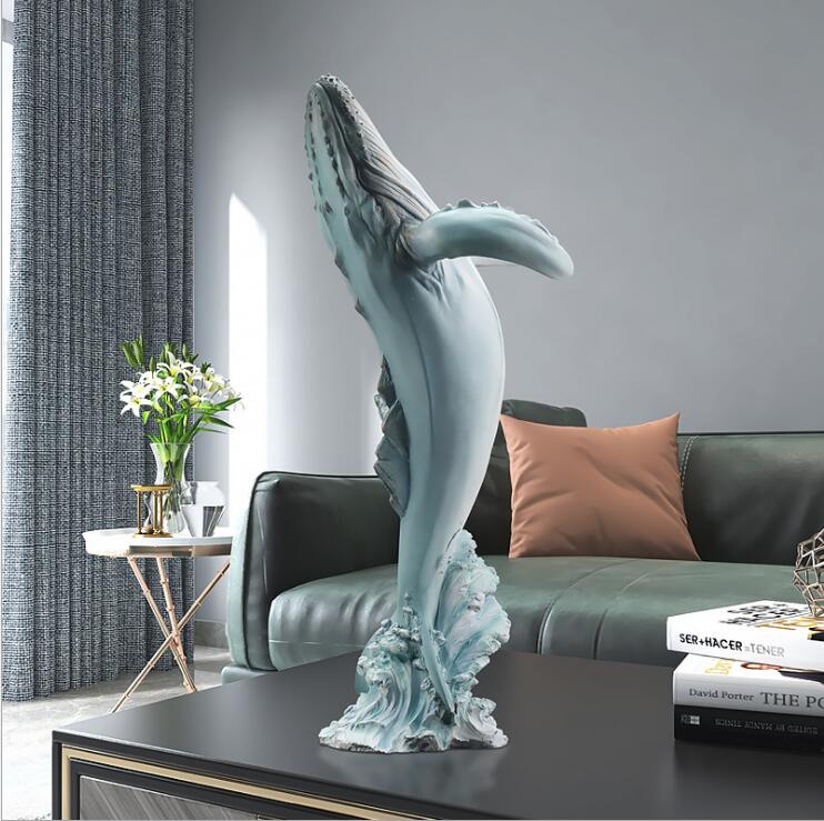 Dolphin Ocean Wave Sculptures