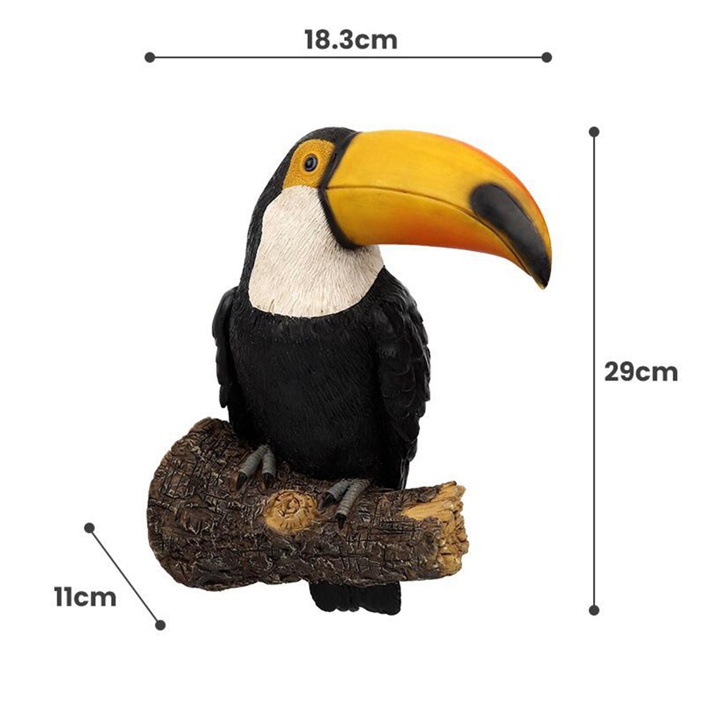 Toucan In Nature Garden Decor