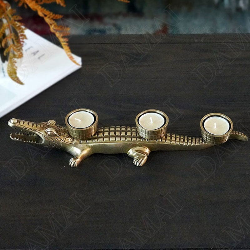 Crocodile Candle Holders