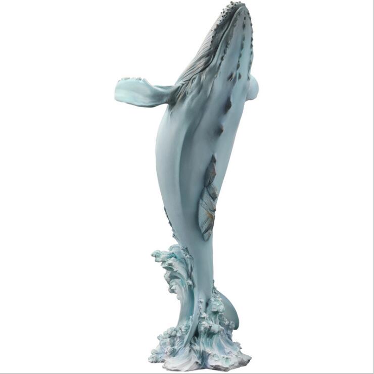 Dolphin Ocean Wave Sculptures