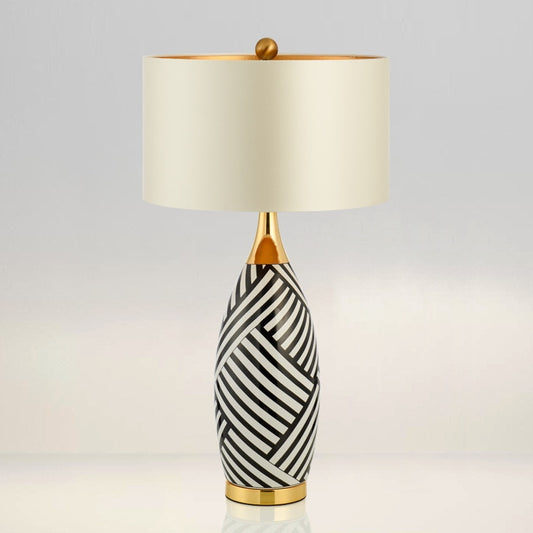 Zebra Pattern Lamp