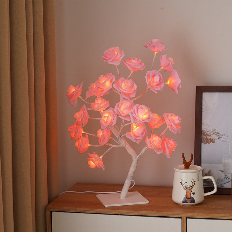 Tropical Flower Lamp