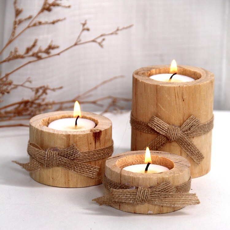 Beach-Themed Candle Holders
