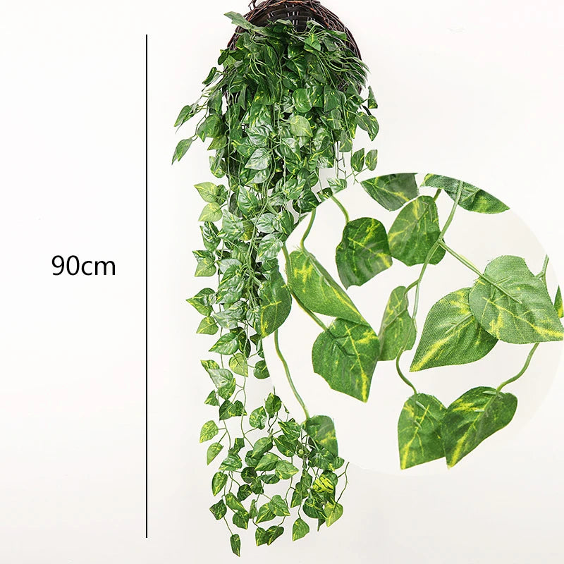 2-Pack Artificial Hanging Ivy Vine