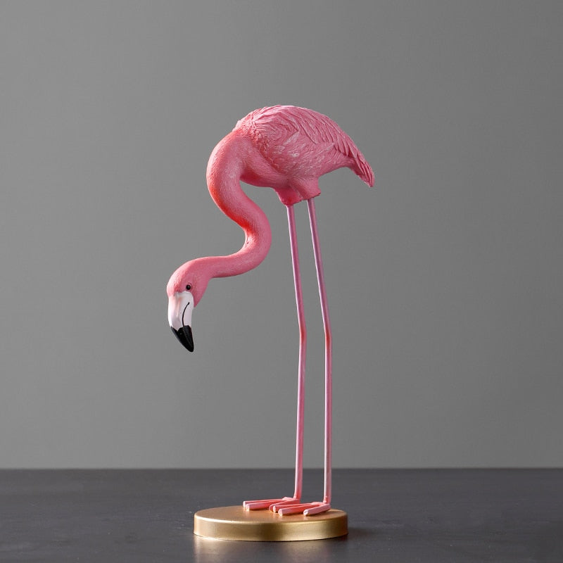 Flamingo Beach Party Sculptures