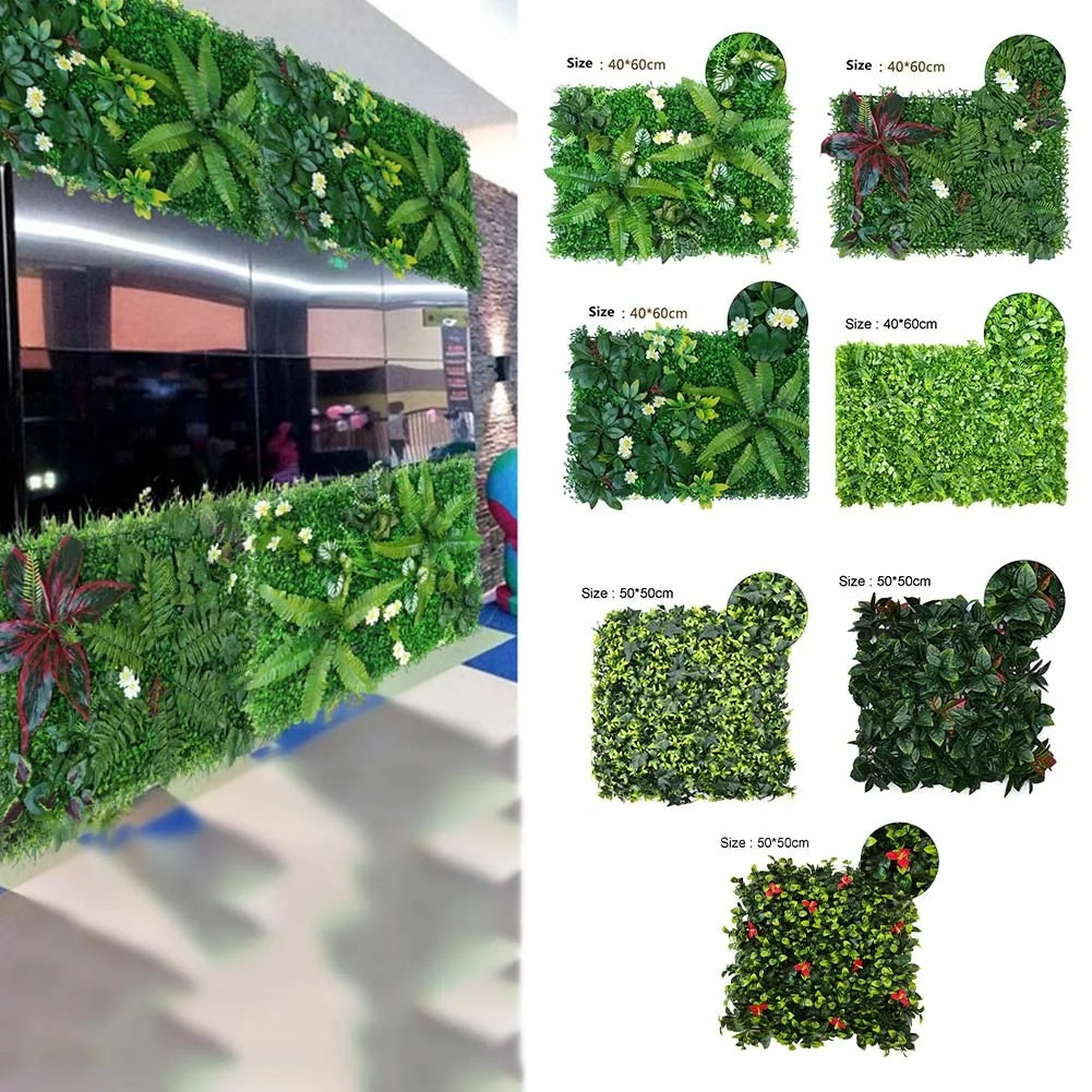 40x60cm Artificial Greenery Wall Panel