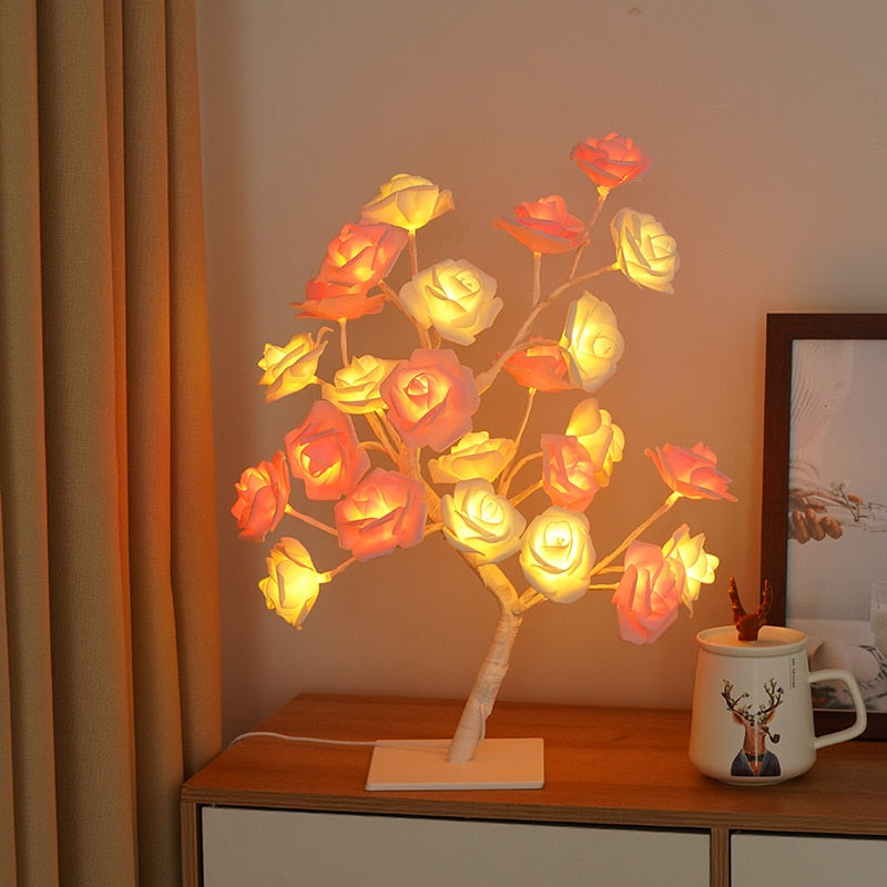 Tropical Flower Lamp