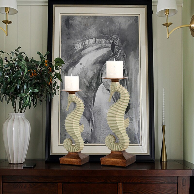 Seahorse Candle Holders