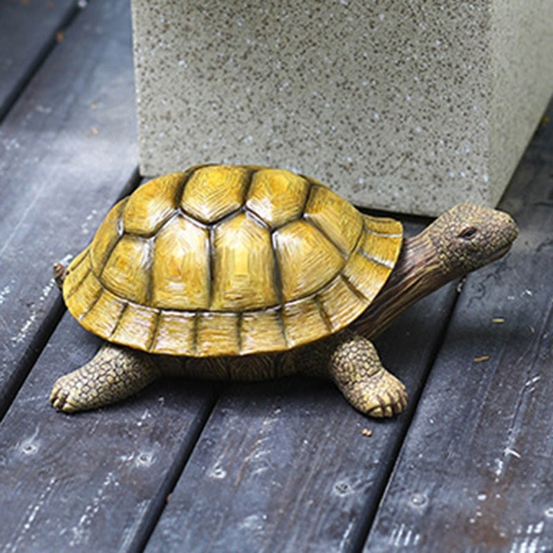 Turtle Garden Statues