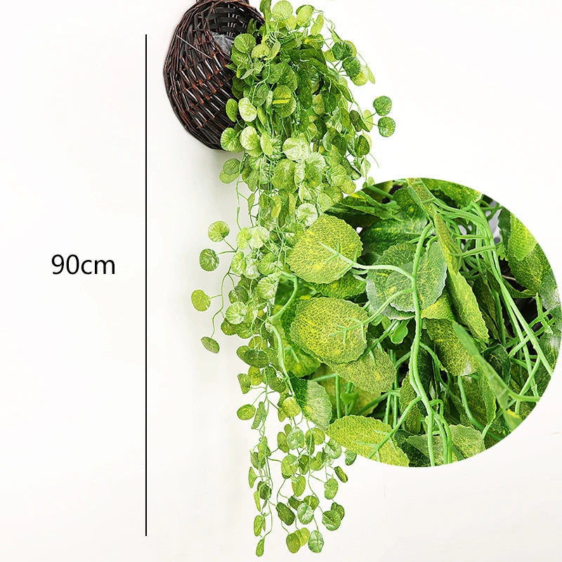 2-Pack Artificial Hanging Ivy Vine