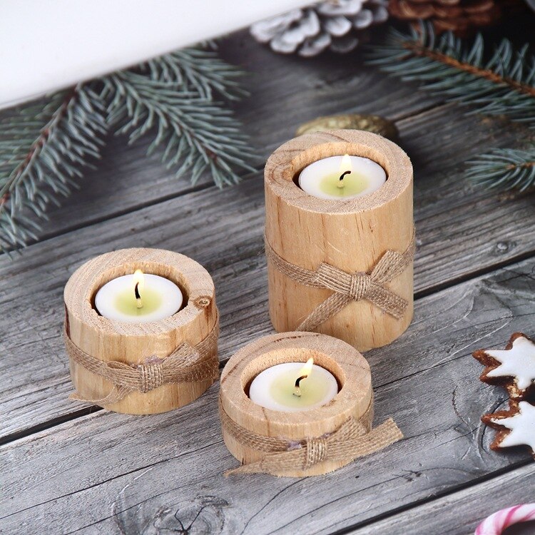 Beach-Themed Candle Holders