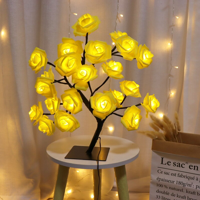 Tropical Flower Lamp