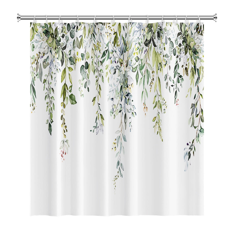 Tropical Floral Shower Curtains