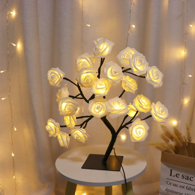 Tropical Flower Lamp