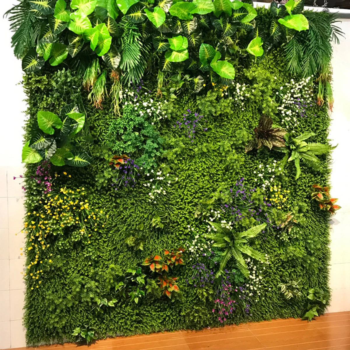 60x40cm Artificial Green Wall Panel