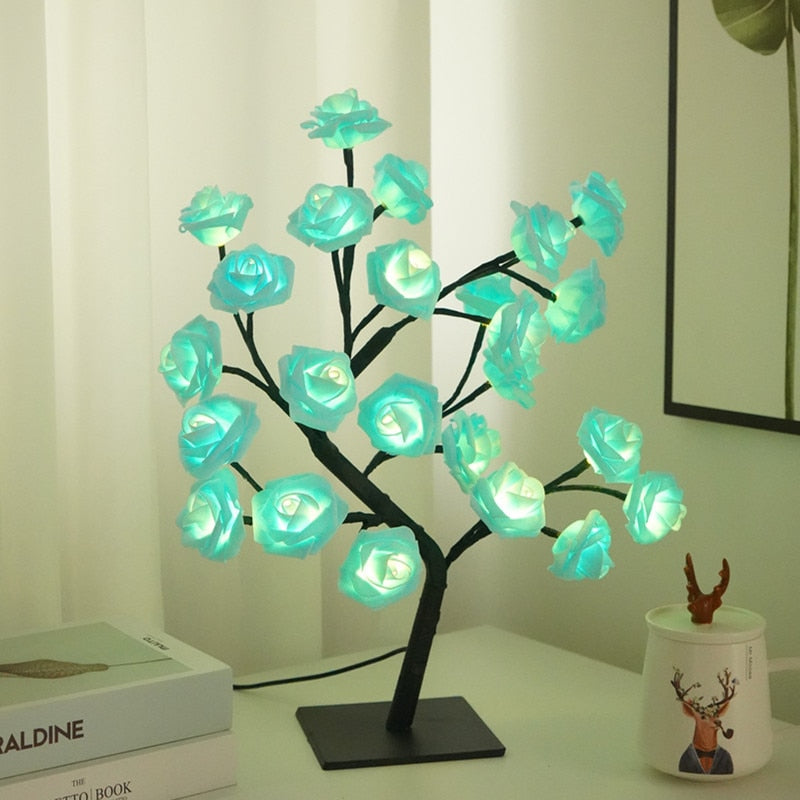 Tropical Flower Lamp