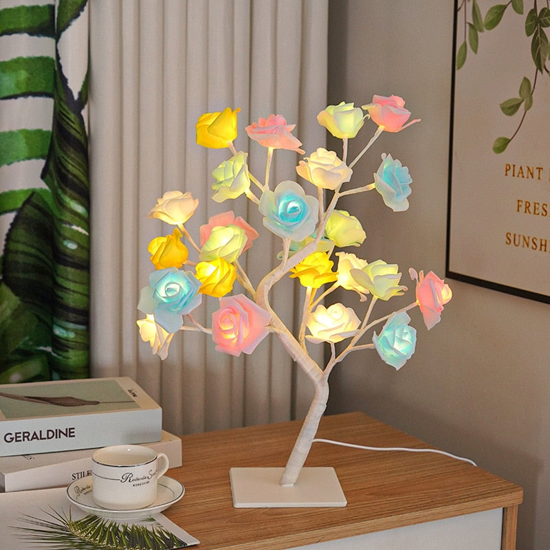 Tropical Flower Lamp