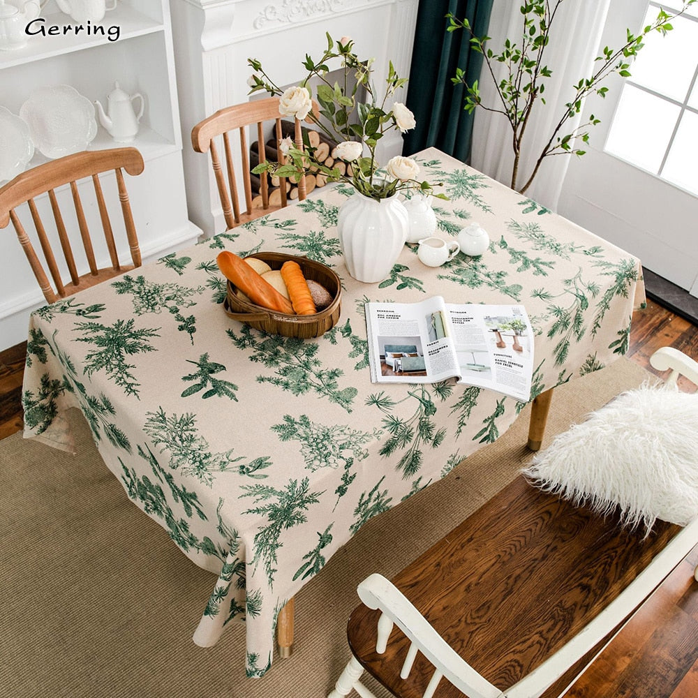 Floral Print Tablecloths