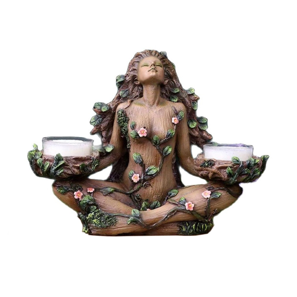 Jungle-Themed Candle Holders