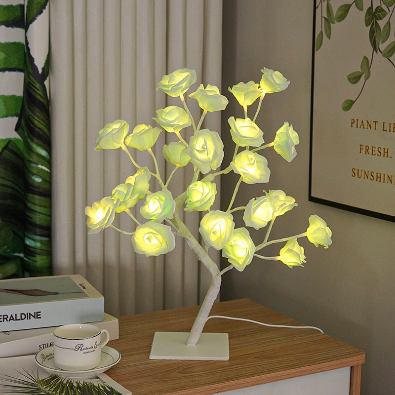 Tropical Flower Lamp