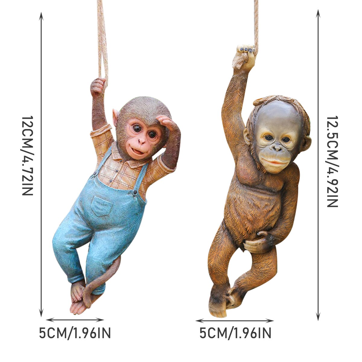 Monkey Garden Ornaments