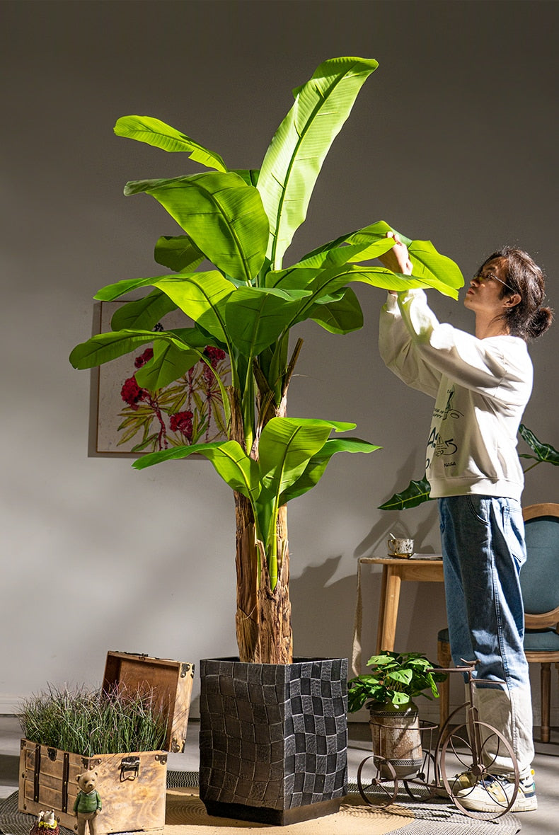 Banana Leaf Outdoor Decor