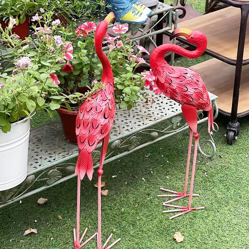 Flamingo Art Garden Ornaments