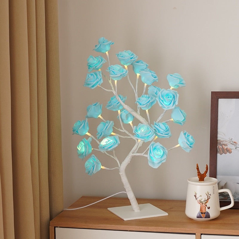 Tropical Flower Lamp