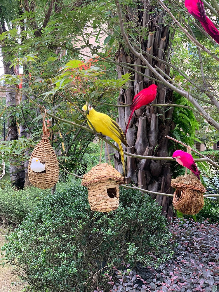 Tropical Bird Yard Decorations