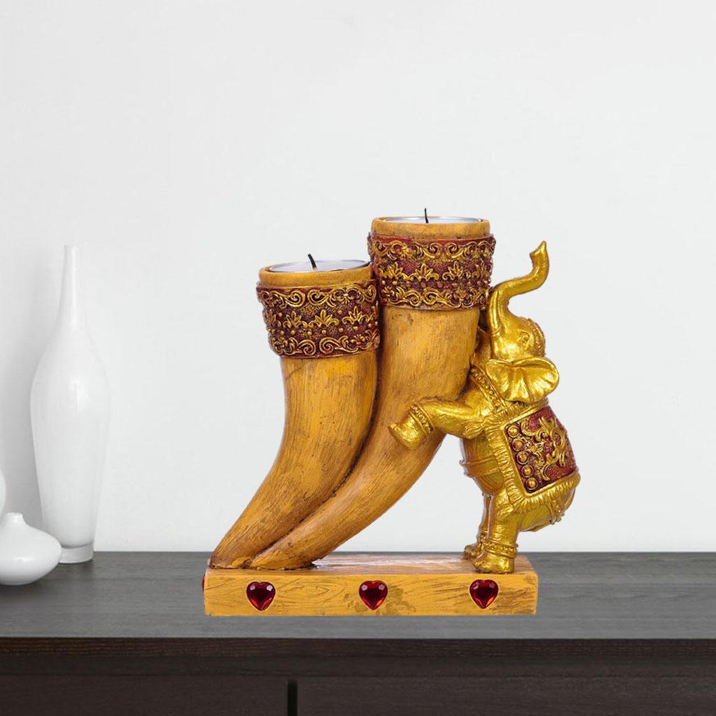 Elephant Family Candle Holders