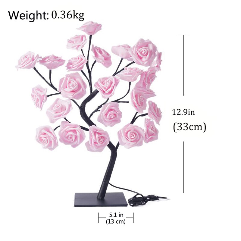 Tropical Flower Lamp