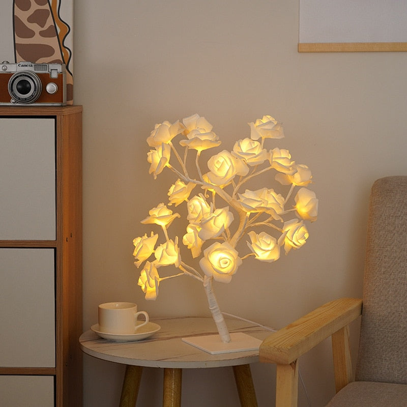 Tropical Flower Lamp