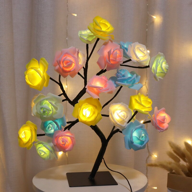 Tropical Flower Lamp
