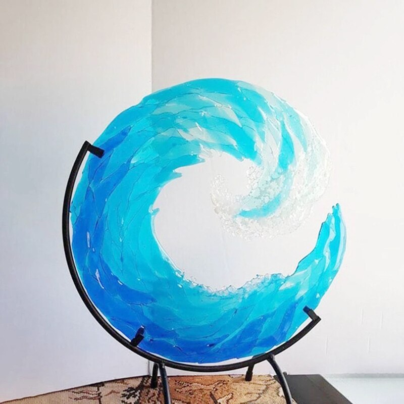 Ocean Wave Garden Statues
