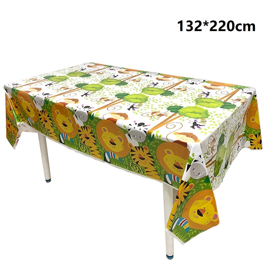 Jungle Print Tablecloths