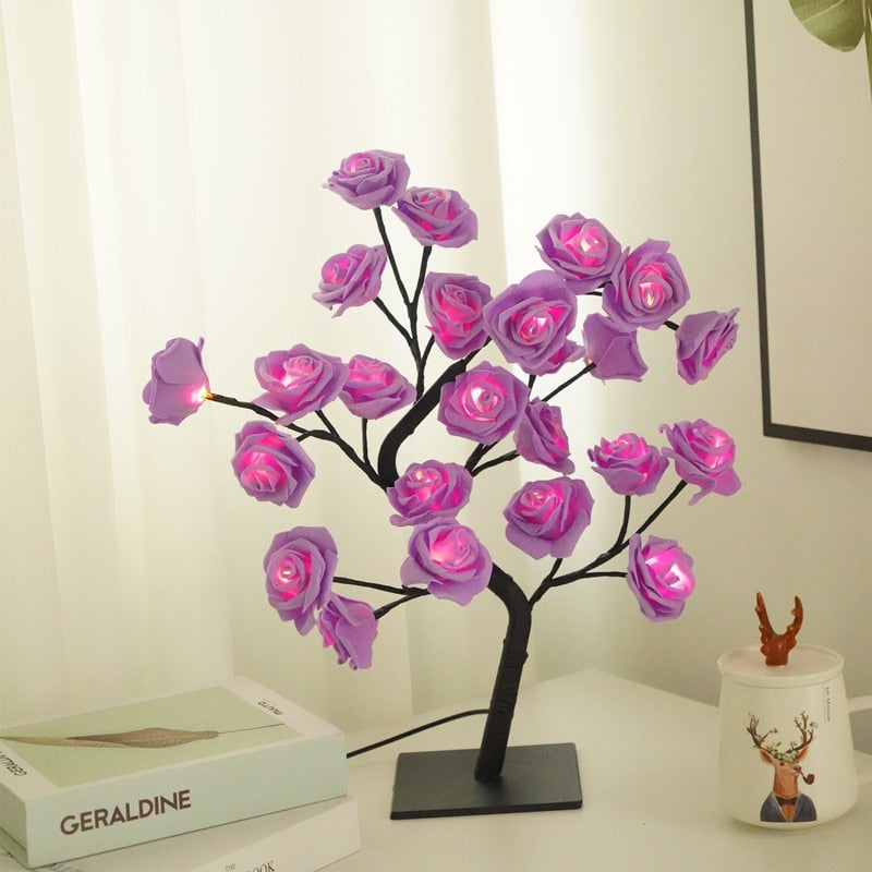 Tropical Flower Lamp