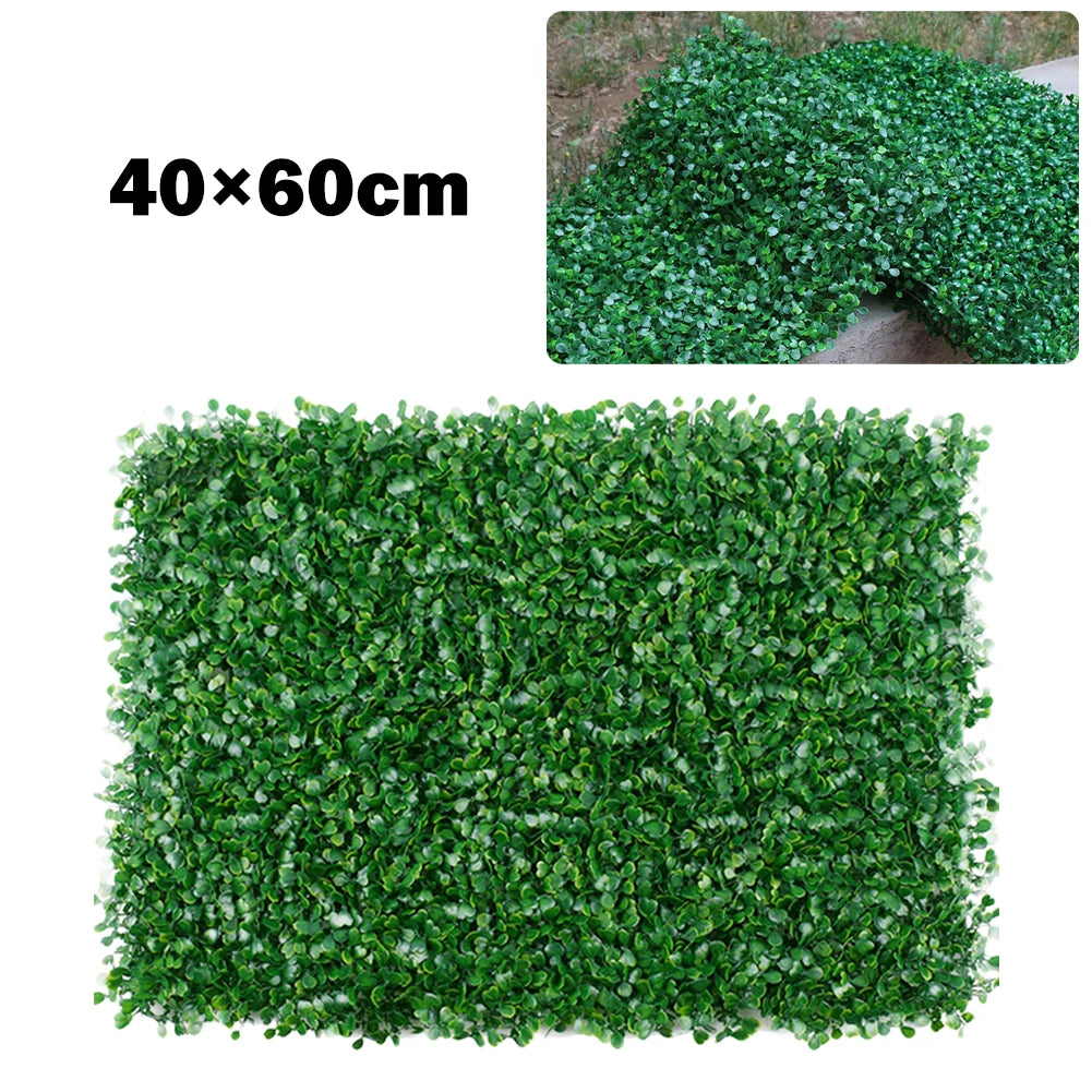 40x60cm Artificial Boxwood Green Wall Panel