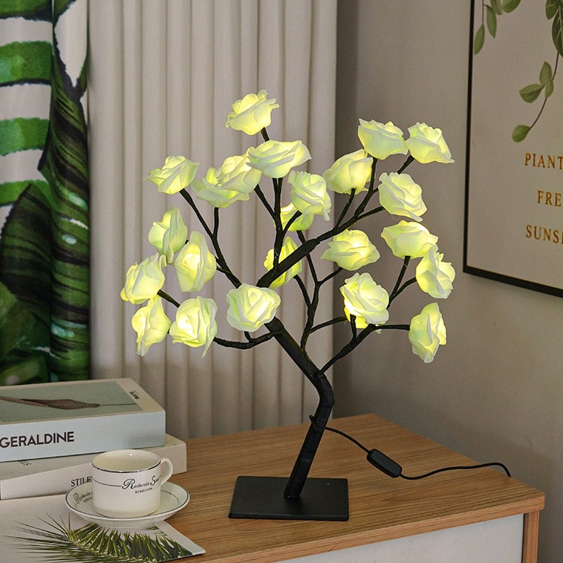 Tropical Flower Lamp