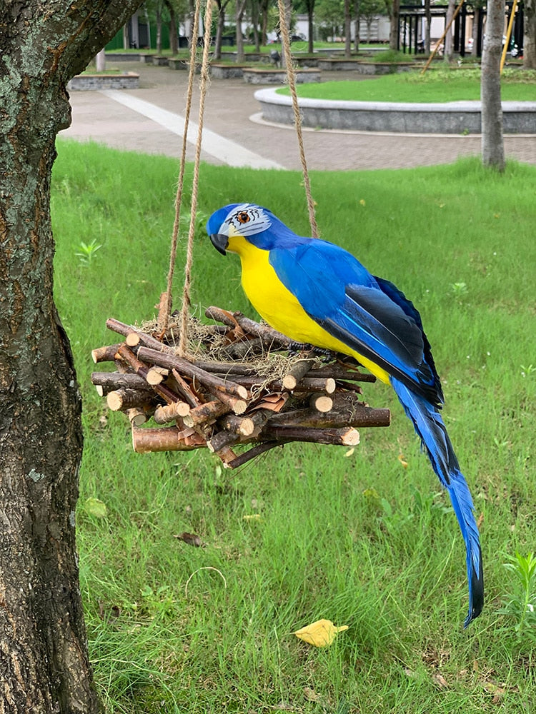 Tropical Bird Yard Decorations
