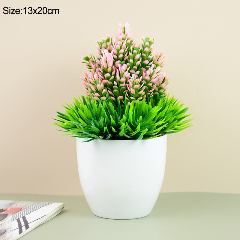 Artificial Grass Plants Potted