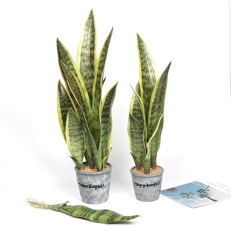 Artificial Dracaena trifasciata